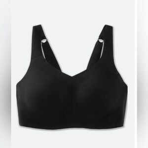 NWT Brooks Run Bra Dare Underwire in Black Size 36C